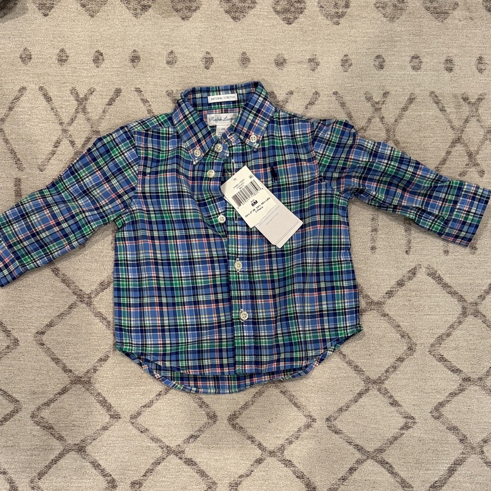 Ralph Lauren Plaid Shirt NWT
